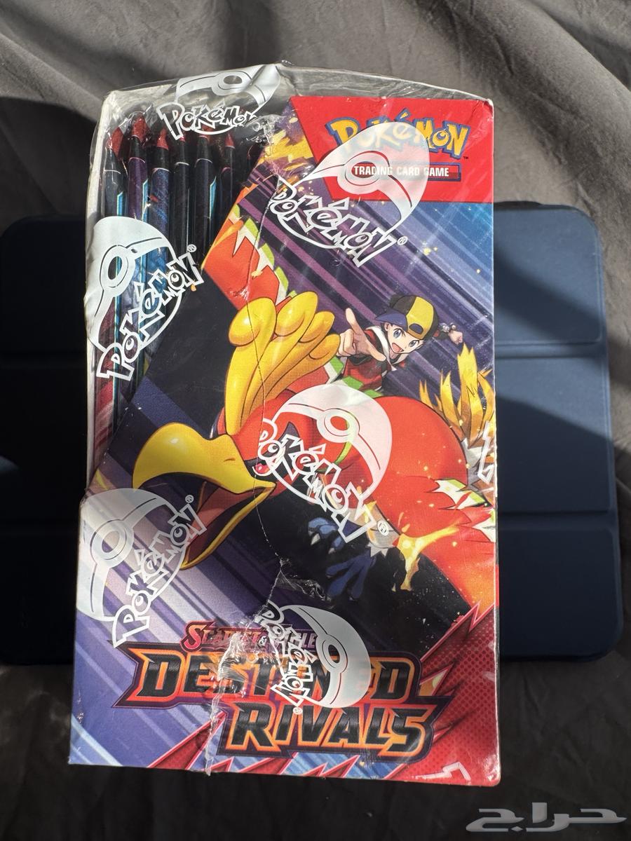 Pokemon Destined Rivals Booster Box Sealed بوكيمون64445065584515112