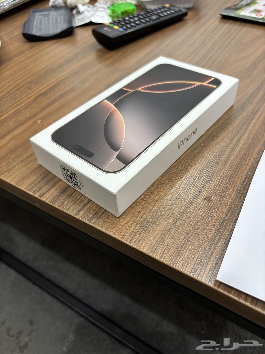 ايفون 16 برو ماكس جديد استعمال 4 شهور بطارية 100   iPhone64455618173441110