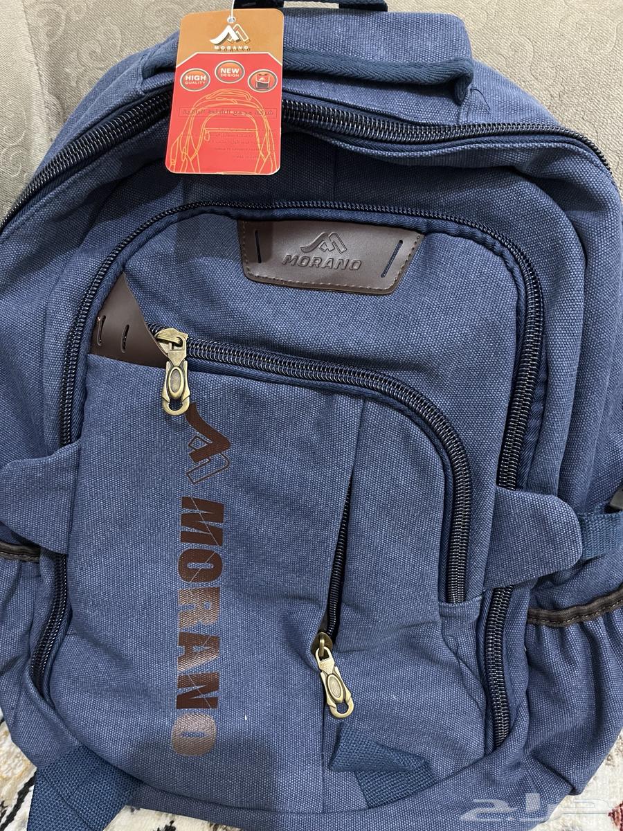 شنطة مدرسه خامة جنز كحلي تنفع أولاد وبنات ماركة موراند64456476241921110