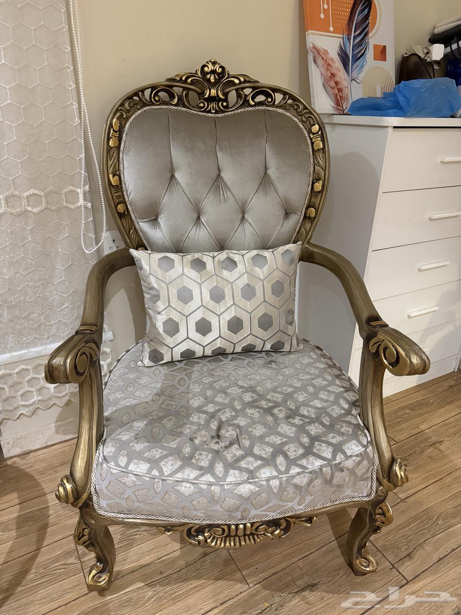 كنب صالون ( مجالس ) 6 قطع مستخدم نظيف جدا64450265212291112