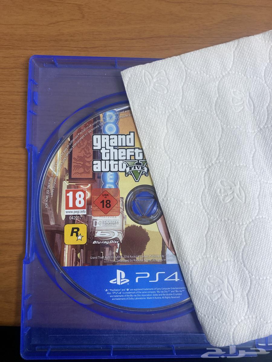 شبه جديدgta 5 ps4 ب40  قابل للتفاوض64456968260609110