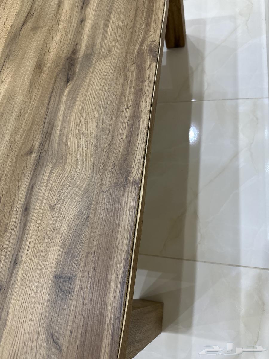 كنب وطاولة خشب64453875321603111