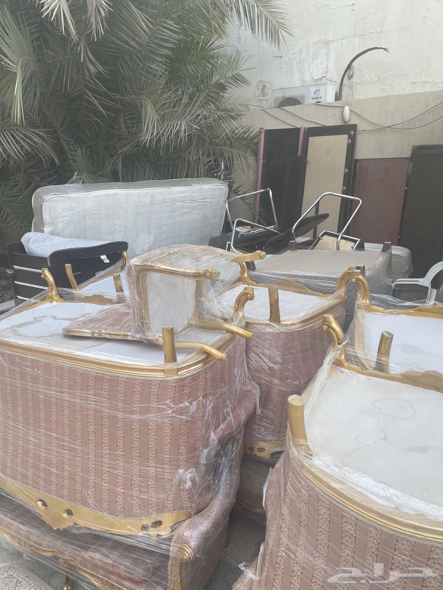 اثاث مستعمل غرفة نوم طقم كنب طاولة طعام الخ64456503779713113