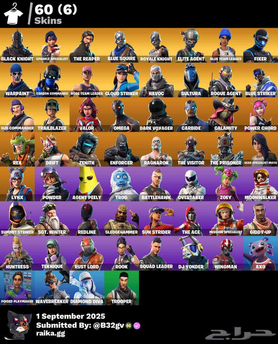 حساب فورت للبيع64456490142081110