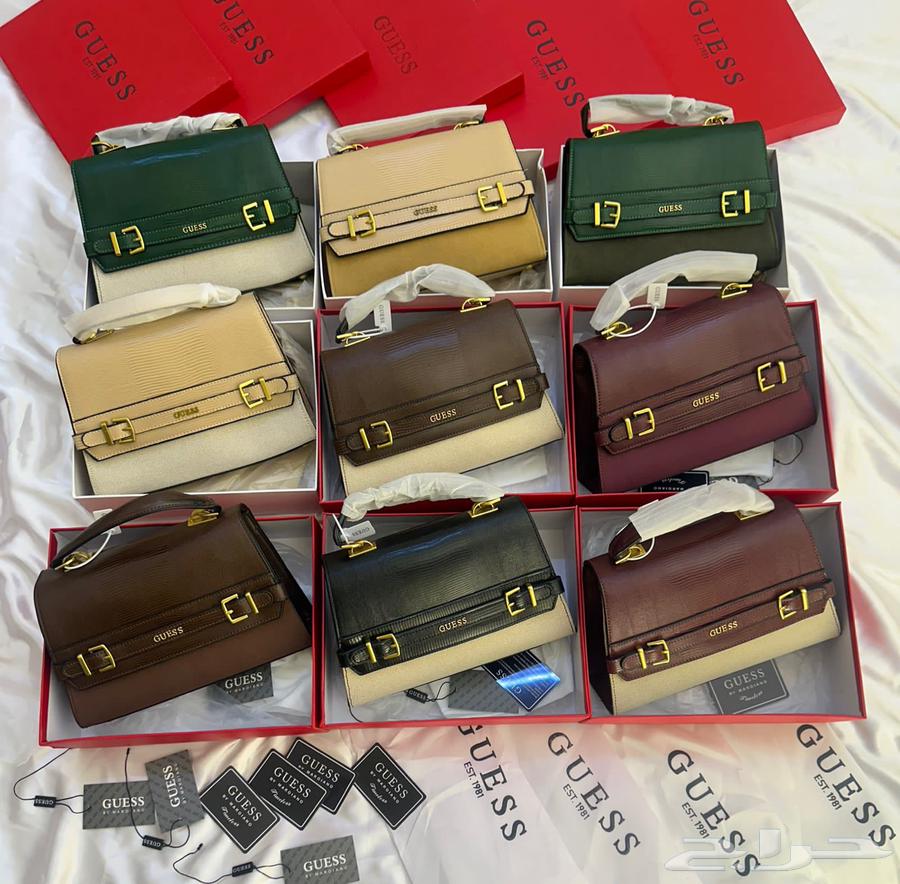 شنط guess بالملحقات 190 ريال64456365362178111