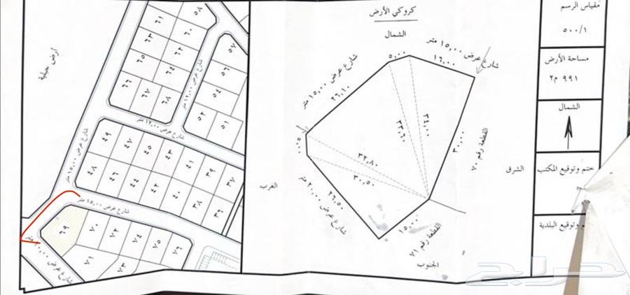 ارض للبيع في مدينة الباحة محافظة الاطاولة مساحتها 99164142593106563114