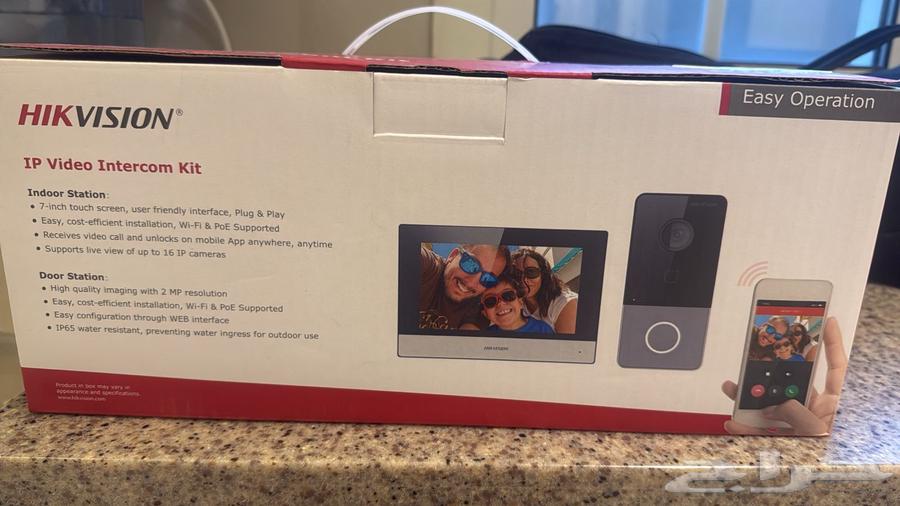 طقم انتركم فيديو من HIKVISION   جديد غير مستخدم في العلبة64454523047425110