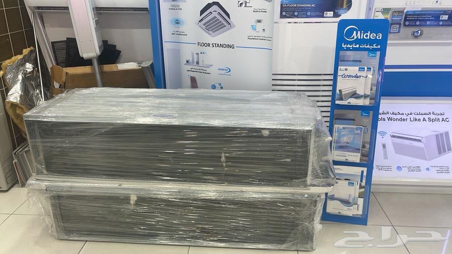 مكيفات مركزي 5 طن شبه جديد64455236107137110