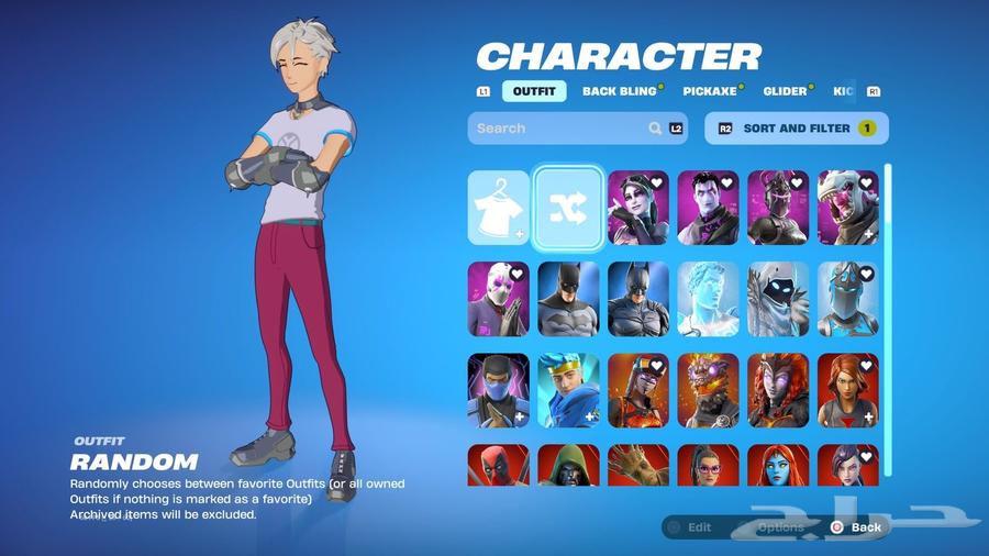 حساب فورت نايت نادر و وركت ليق64456130132609110