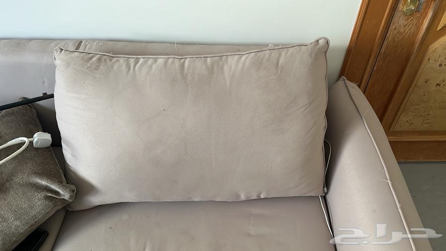 كنب لون بيج مريح حرف L64452023079043112