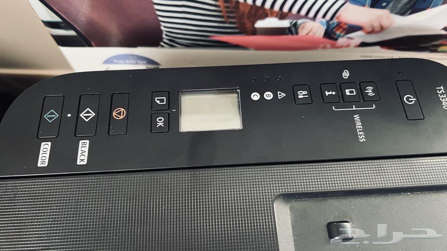 طابعة كانون ملونة موديل TS3340 Canon wireless scan64453861428739112