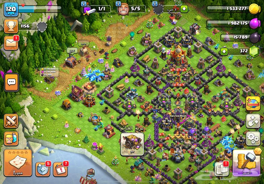 قرية كلاش اوف كلانس لفل 16 الجندي الواحد64450105163650113