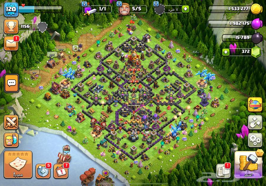 قرية كلاش اوف كلانس لفل 16 الجندي الواحد64450105163650110