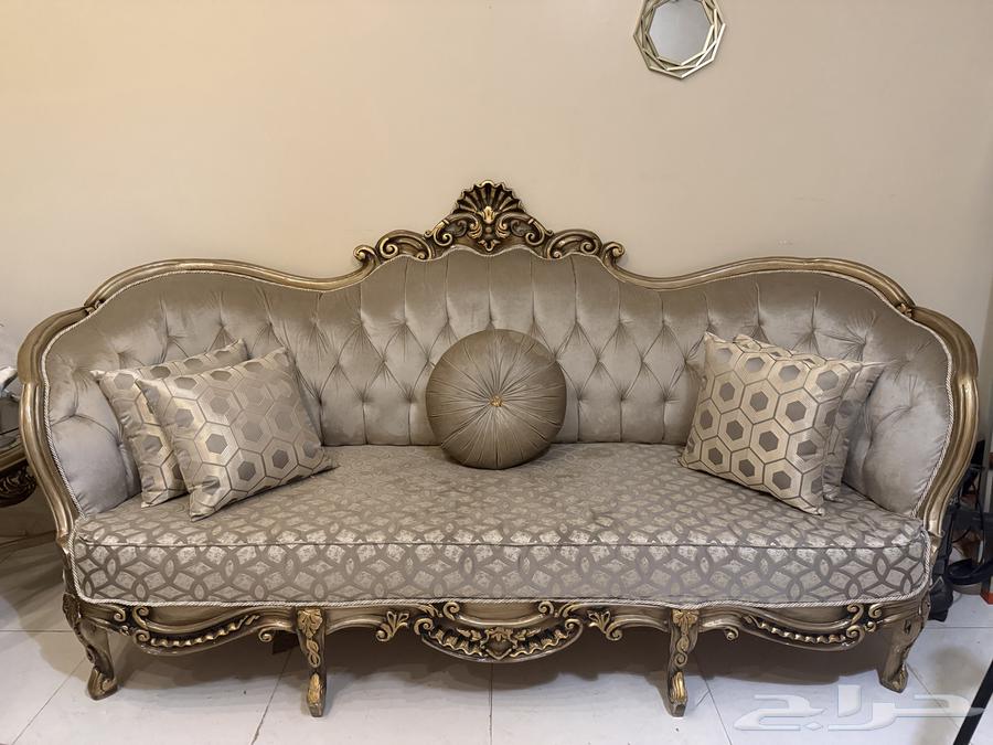 كنب صالون ( مجالس ) 6 قطع مستخدم نظيف جدا64450265212291113