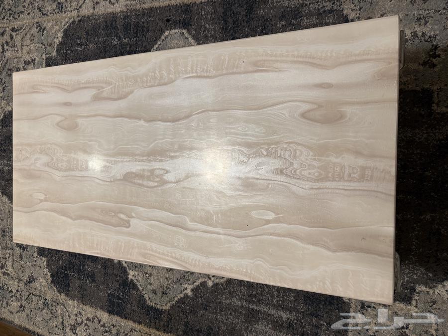 طاولة رخام طبيعي من هوم سنتر64450421839618112