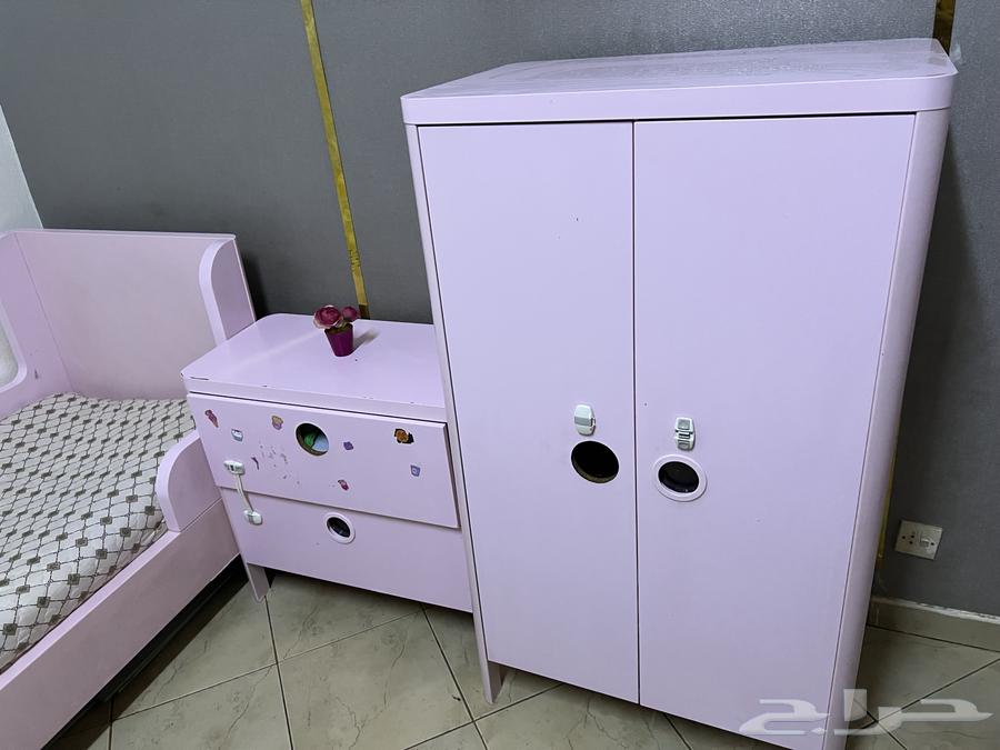 IKEA children's room, extendable bed, wardrobe, and drawer unit64450664939265112