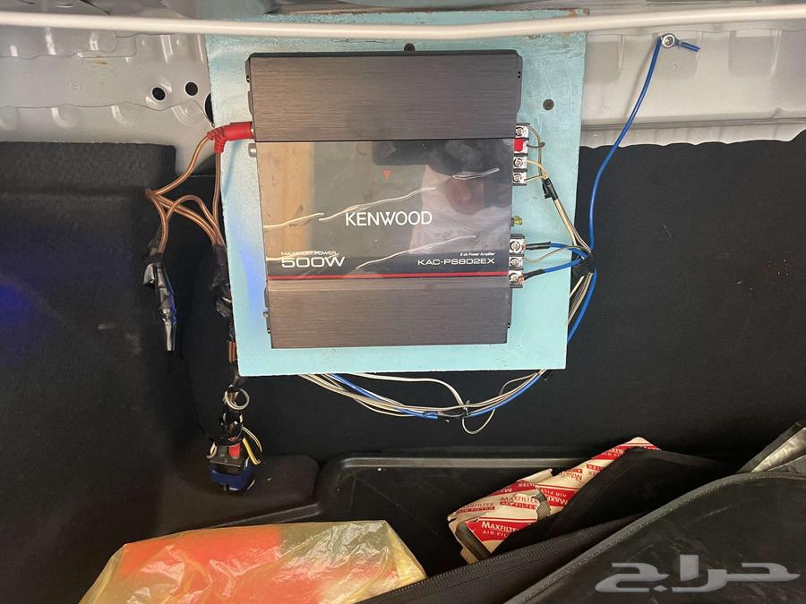 500w power amplifier, two regular speakers, used for 4 months, priced upon offer64453421413121110