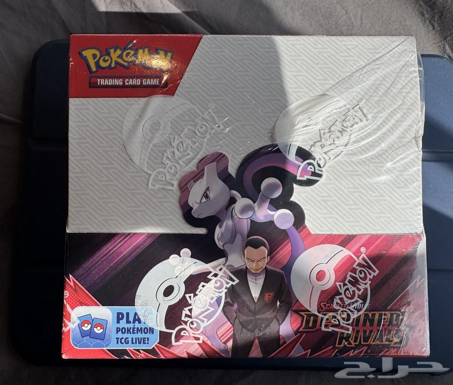 Pokemon Destined Rivals Booster Box Sealed بوكيمون64445065584515111