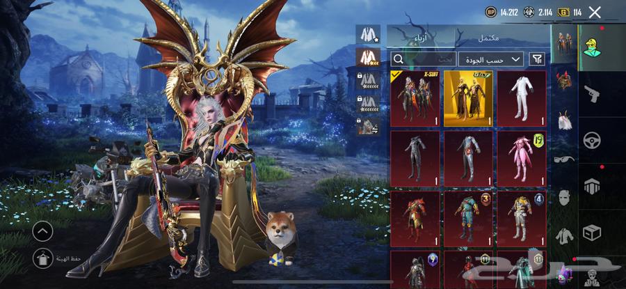 السلام عليكم حساب ببجي للبيع الحد 2000 الي لصامل64456213175170110