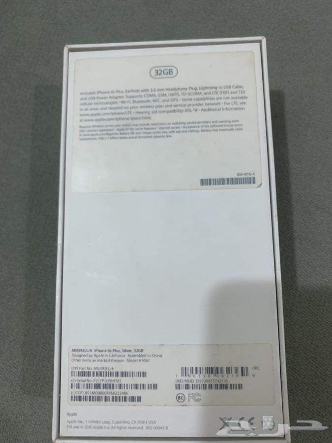 ايفون s6مستعمل نظيف64454278049282113