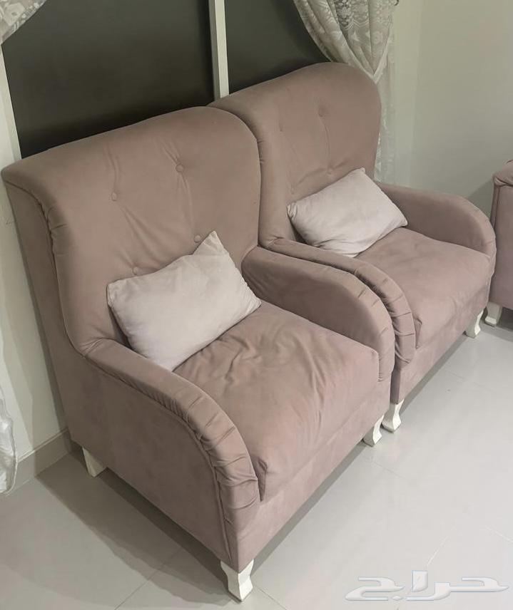 Used sofa, tables, and bookshelf64454427396738111