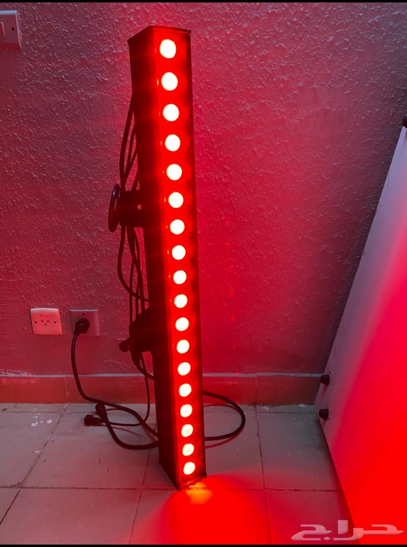 إضاءات (سيتي كولر  موفينج هيد  ليد بار) وسموك مشين للبيع64450407622017110