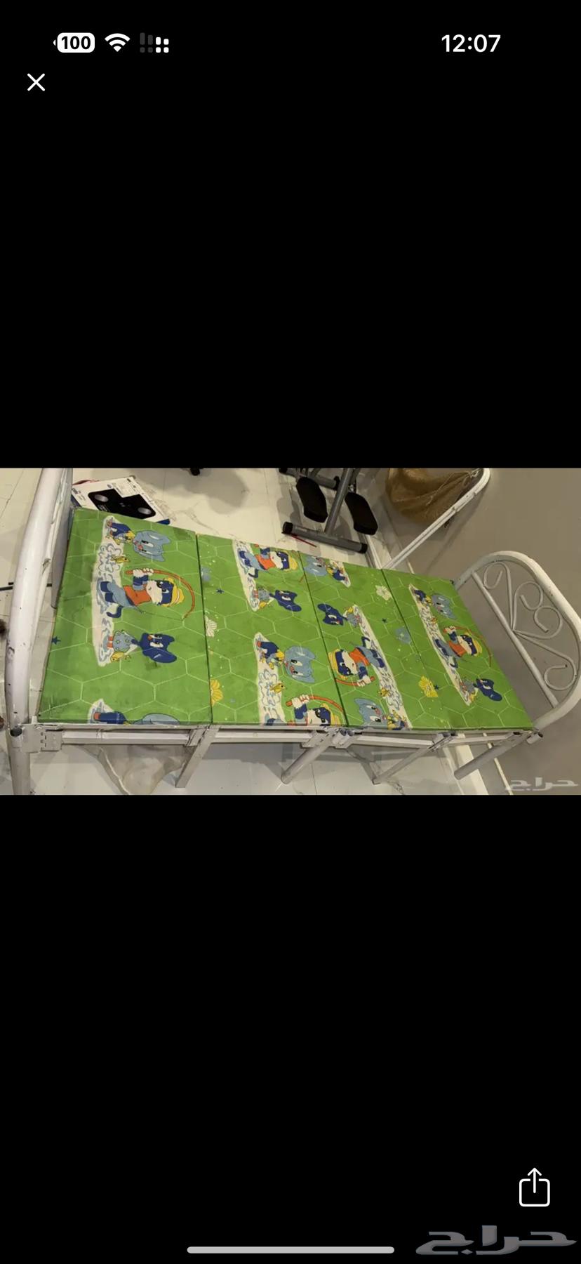 كنبه دائريه وسرير اطفال للبيع64452170835843111