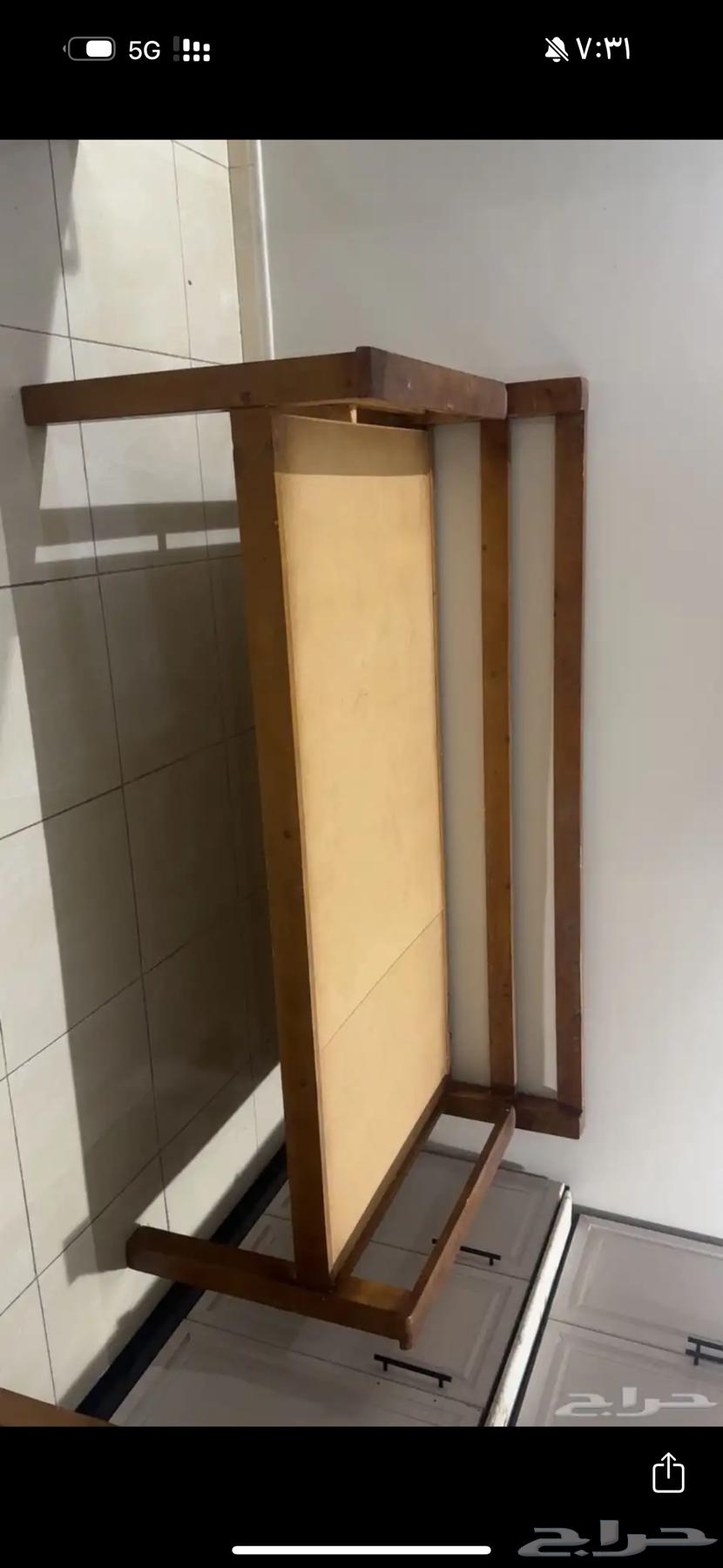 كرسي بني خشب السعر150 فقط الحي ابرق الرغامه جده64451069729539110