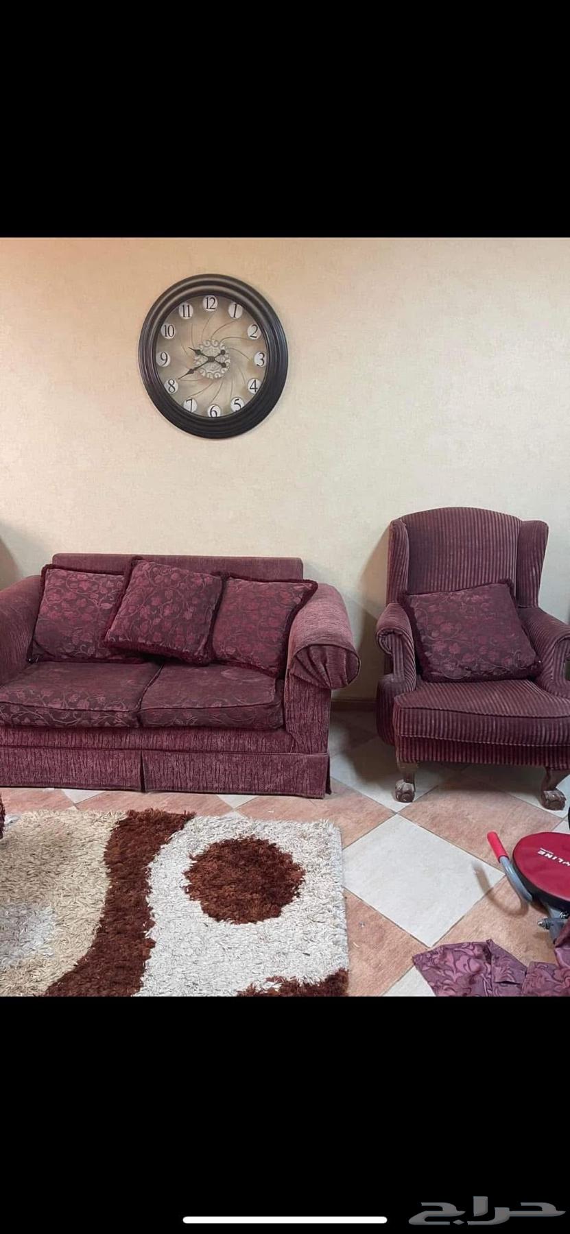 طقم كنب مع الغطاء64450865822209111