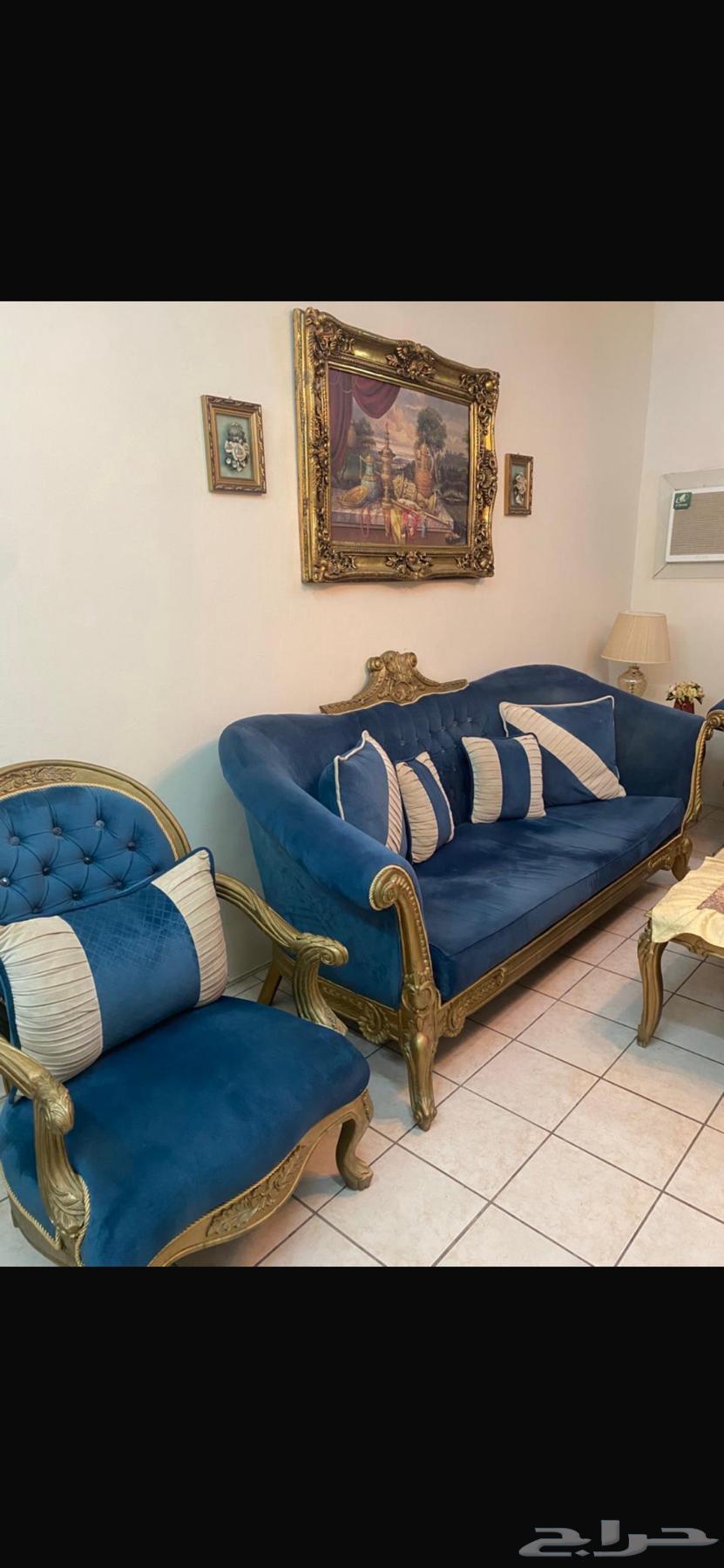 كنب كلاسيكي فاخر من الاخر للبيع بجده64450611407491113