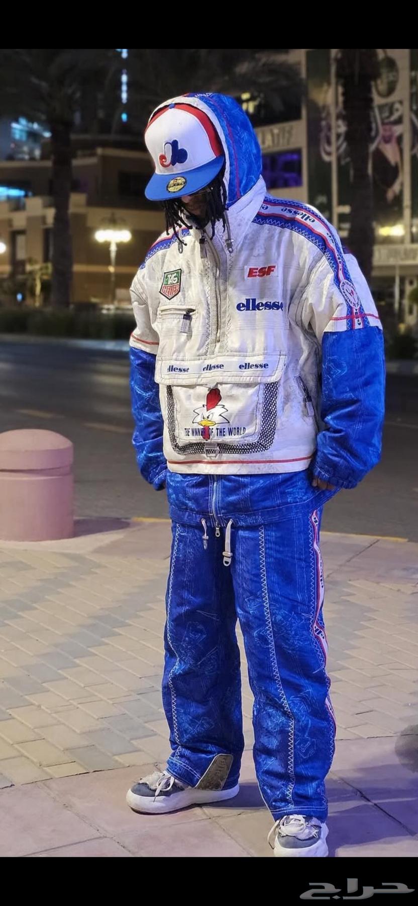 طقم نادر Goldwin Federation Ellesse من التسعينات اخر حبه64455852166019110