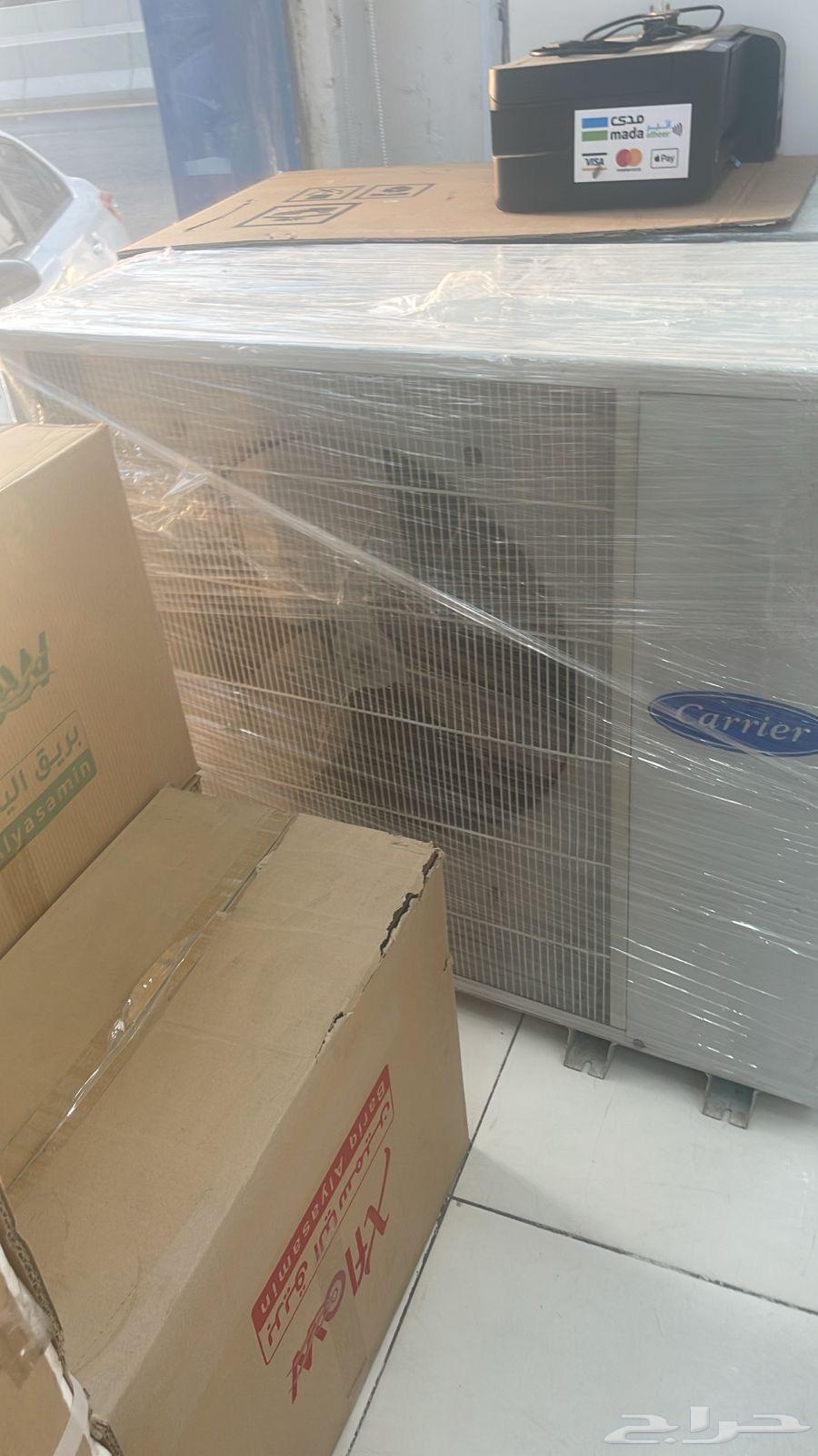 مكيفات مركزي 5 طن شبه جديد64455236107137114
