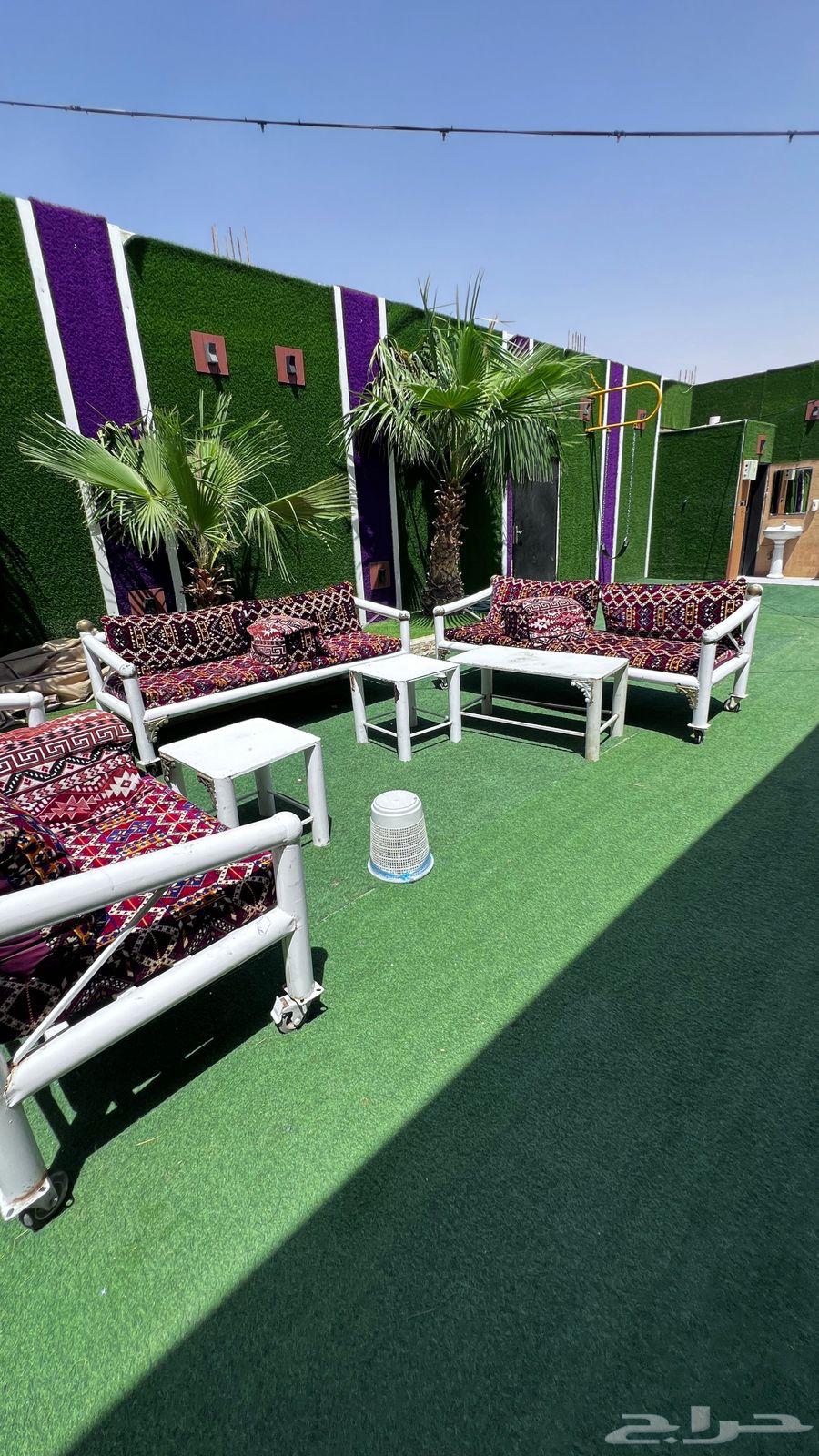 شاليه آجار يومي شاليهات بشكات جنوب الرياض حي عريض64451646170498111