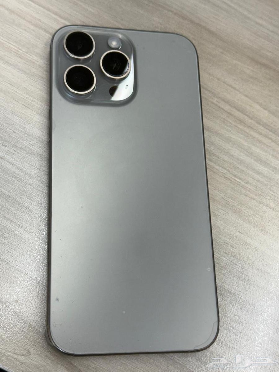 ايفون 16 بروماكس 100   بطارية تيتانيوم طبيعي64456490129411113