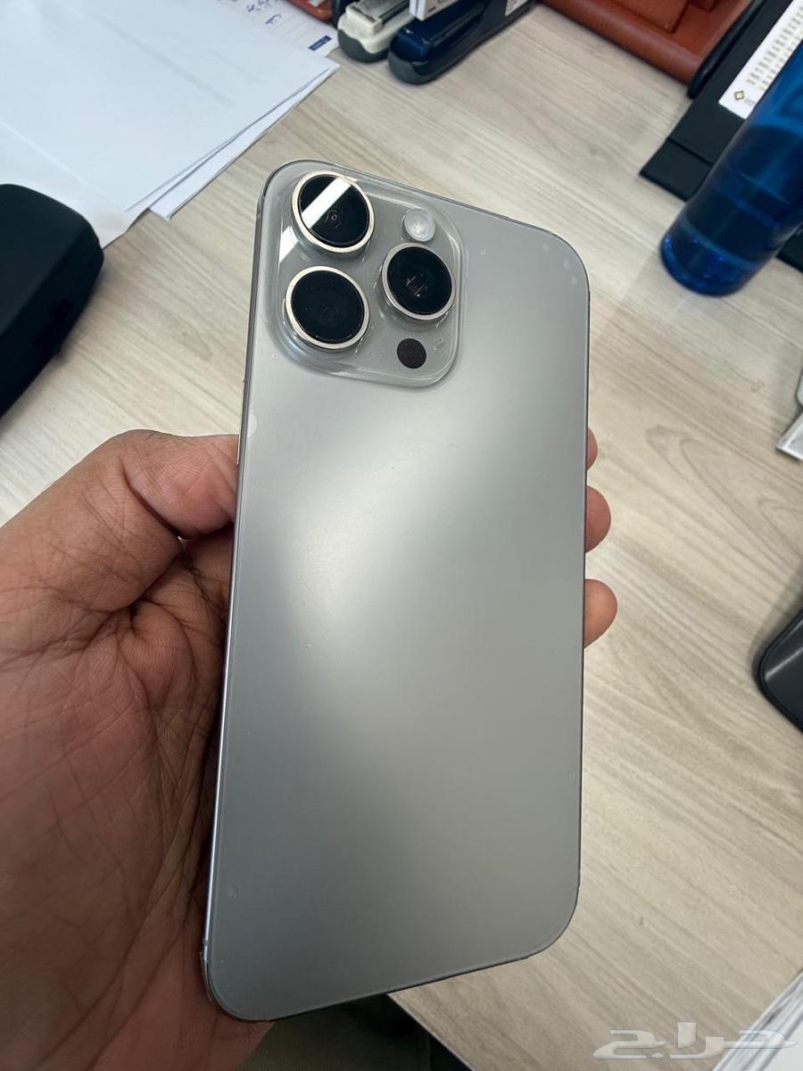 ايفون 16 بروماكس 100   بطارية تيتانيوم طبيعي64456490129411111