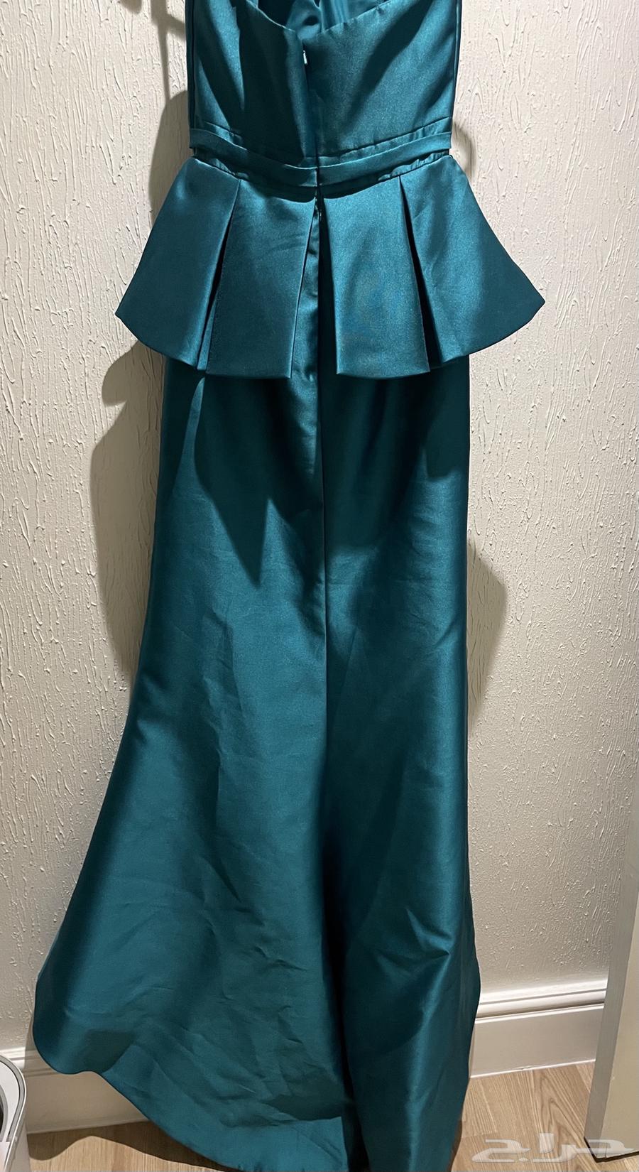 فستان ب ذيل طويل ب فتحه اماميه64454454679939111