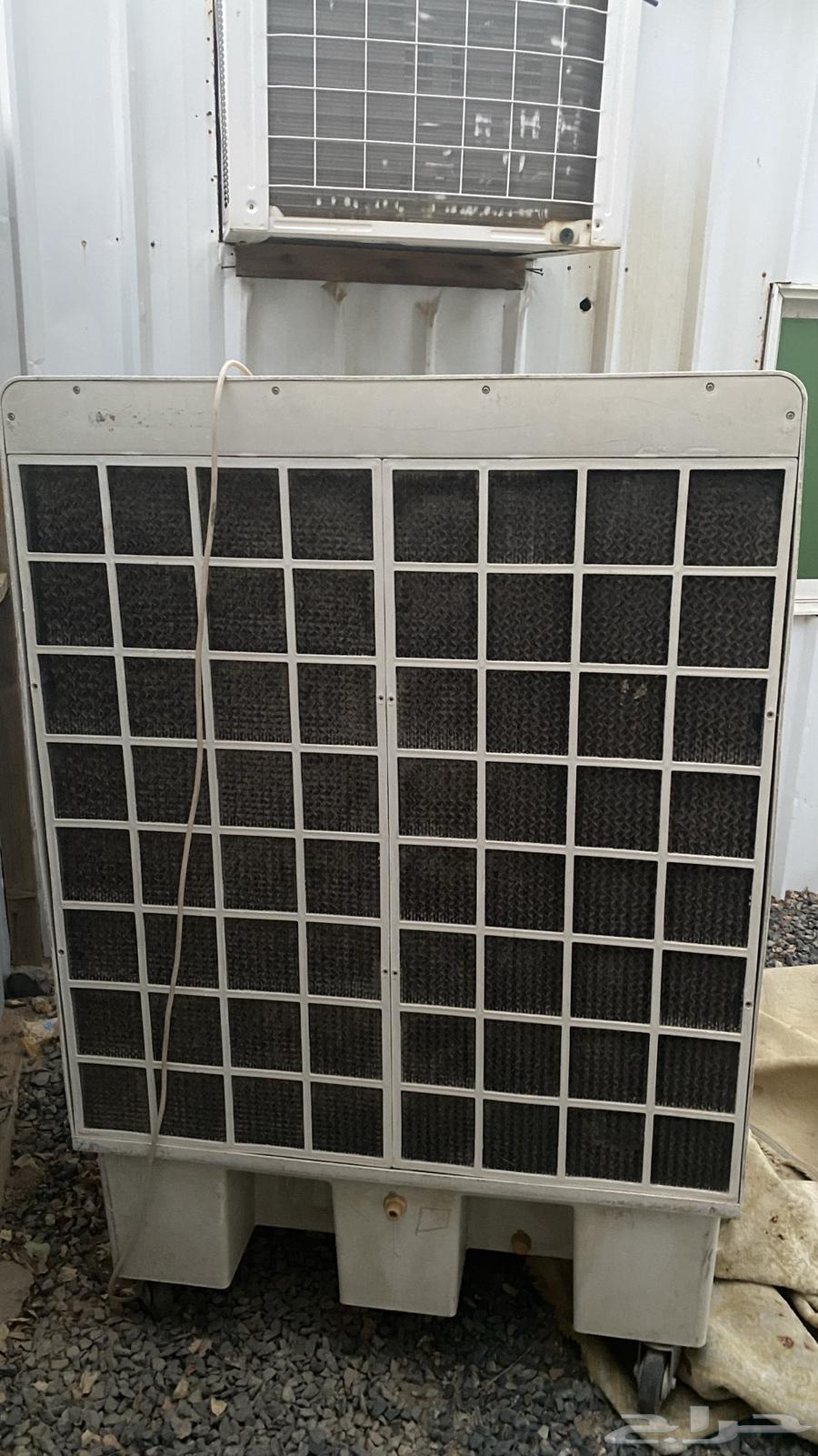 Portable desert cooler on wheels, clean and in good condition, price 35064462007614723113