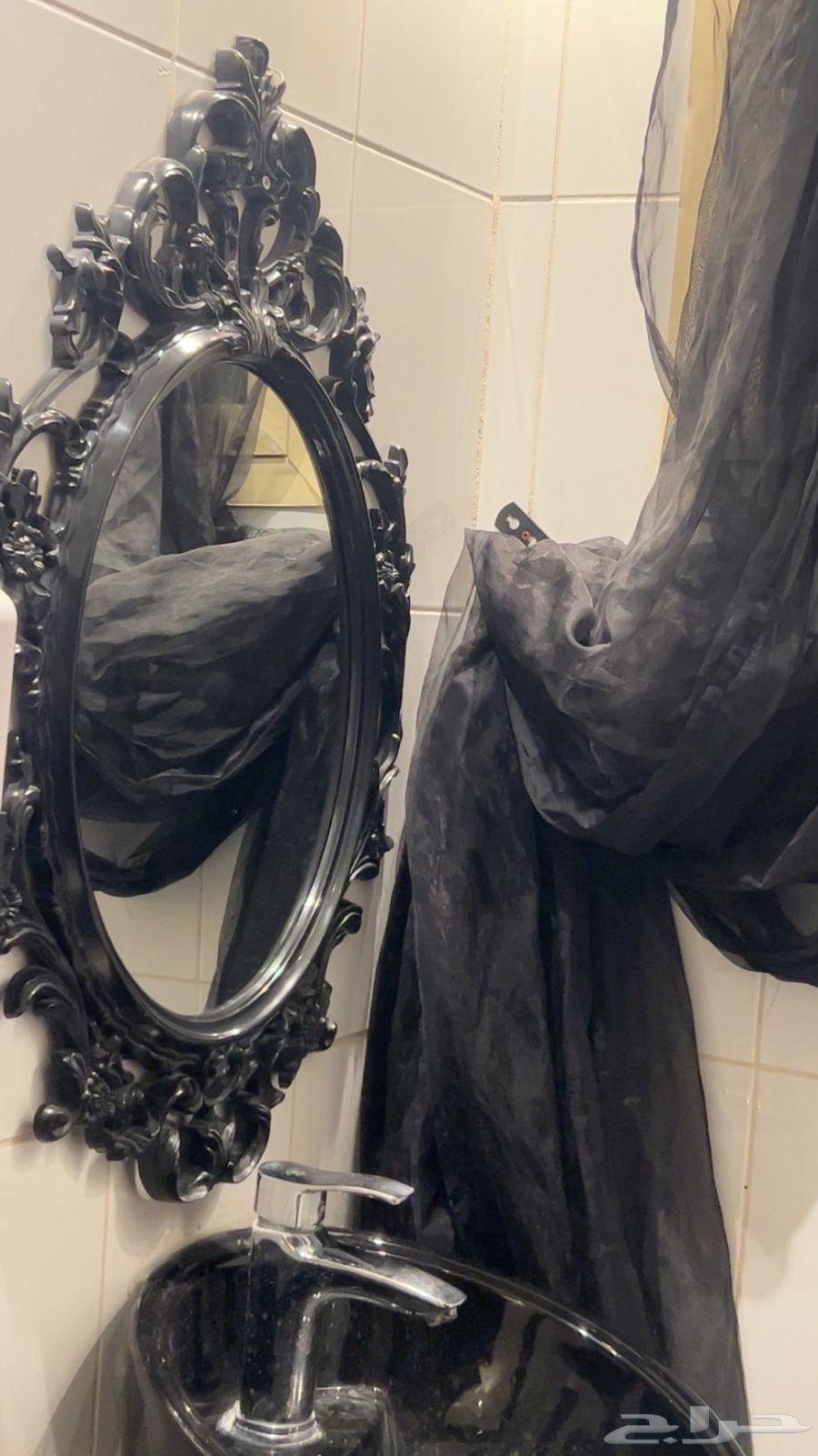 للبيع مغسلة حمام وكرسي ومرايا64457960491523113