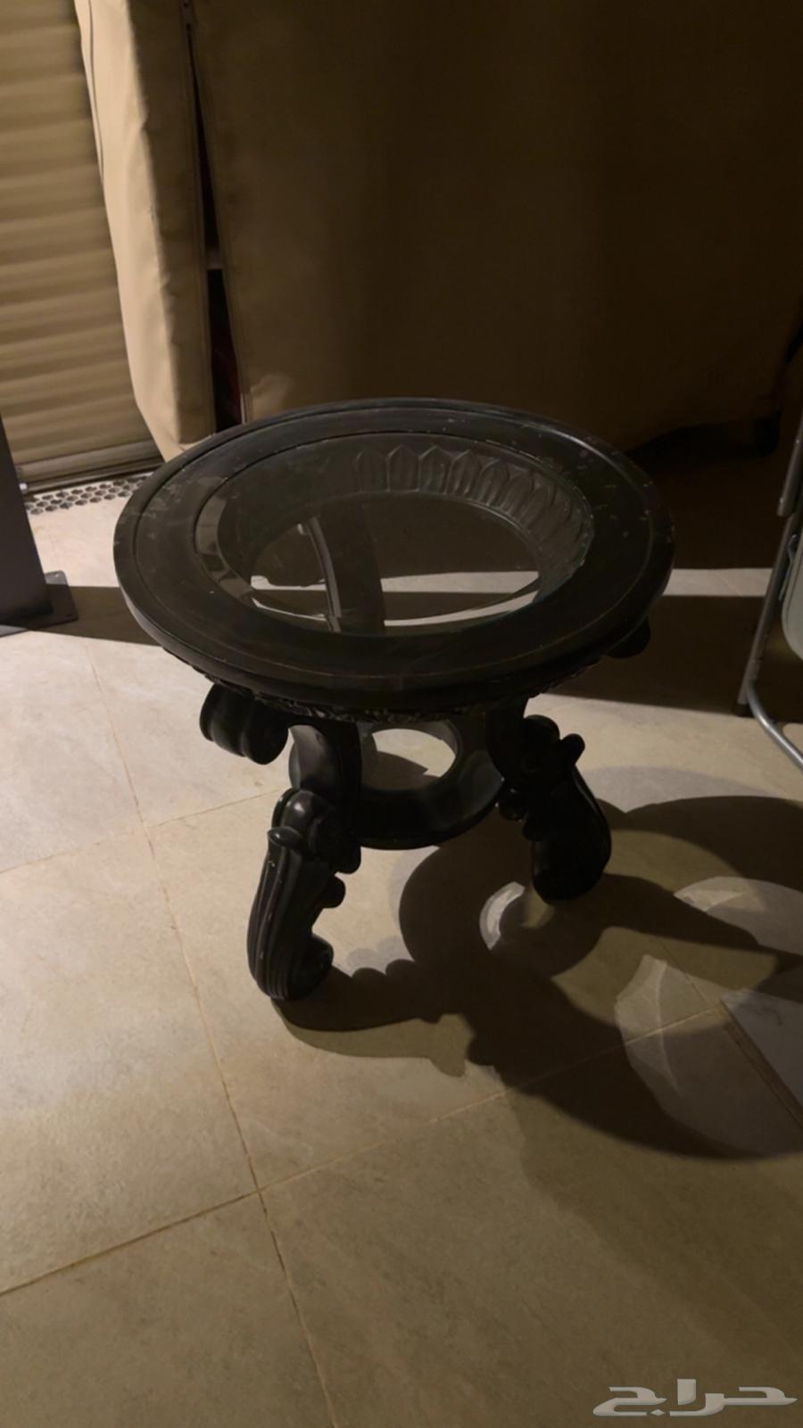 A large table with a set of two small ones, price 200 riyals64462841824643111