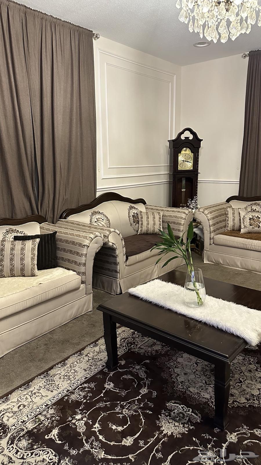 Clean, spacious, and comfortable living room sofa64458453455490110