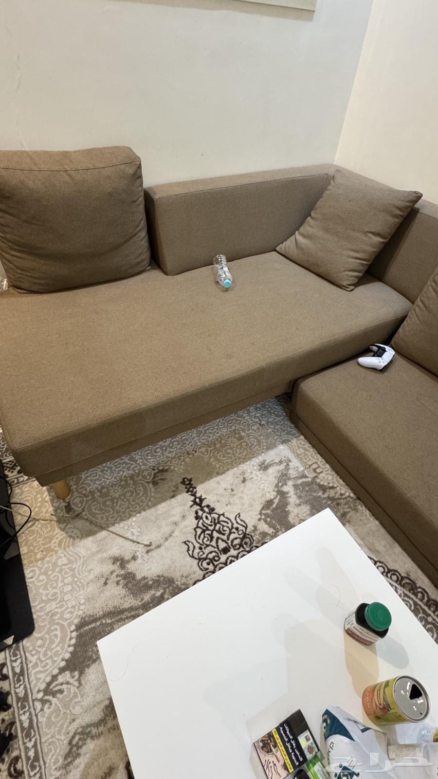 كنب للبيع من اشلي استخدام 7 شهور64464153597825111