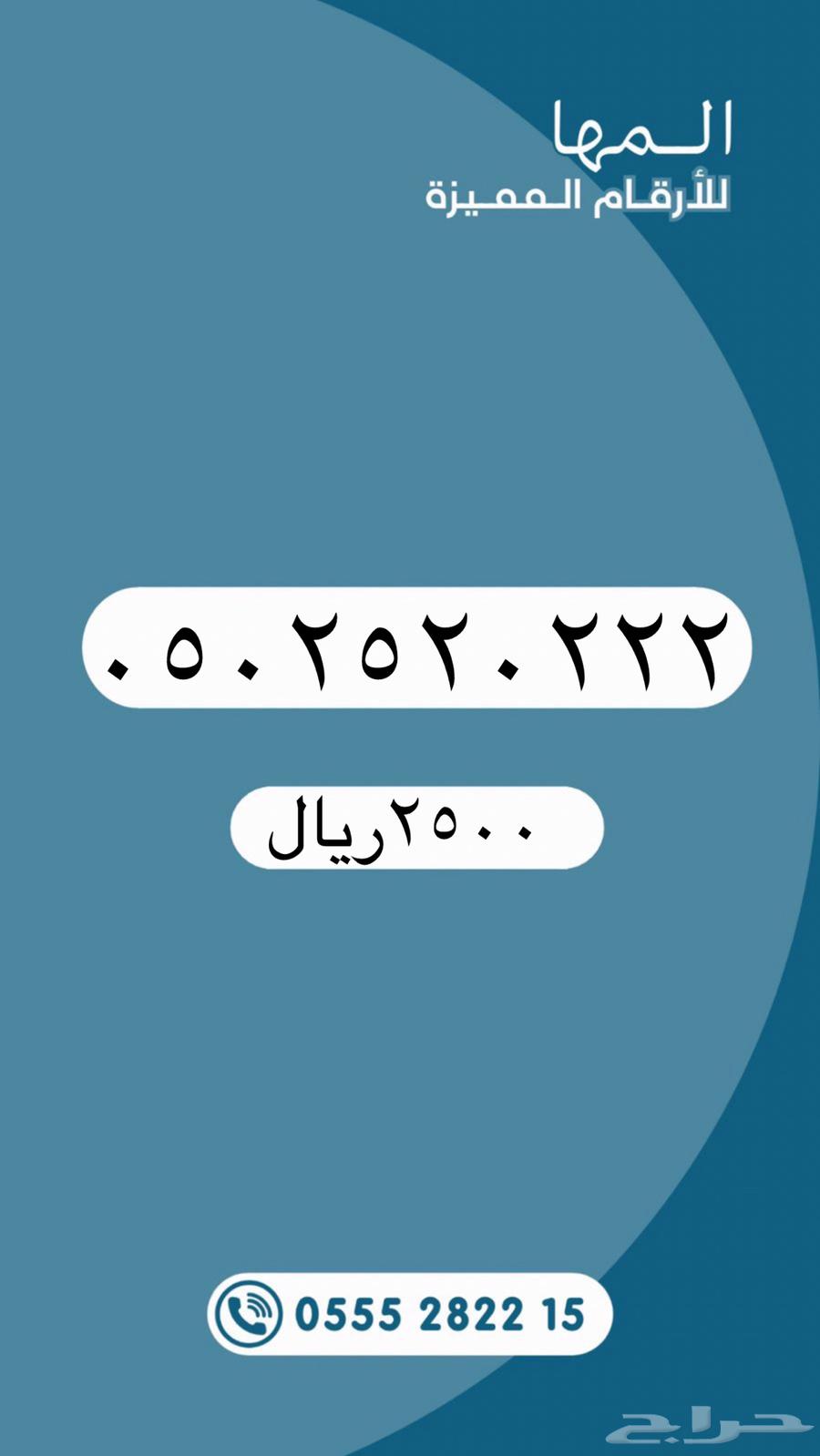 Special Numbers from Saudi Telecom Company STC64457568898562114