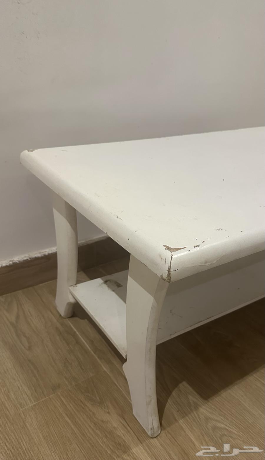 White double-layer office table and chair for sale64457254996995111