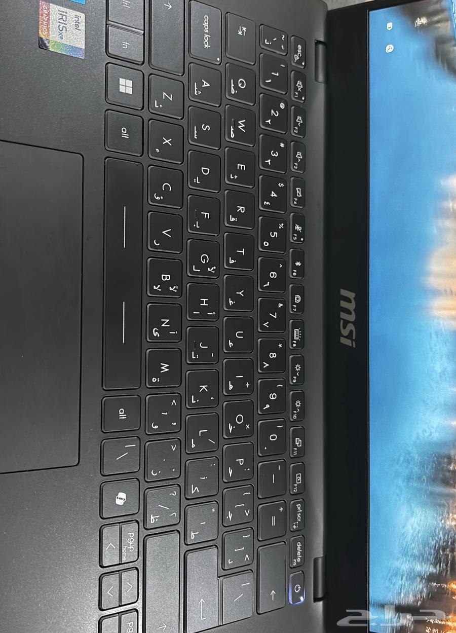 لابتوب MSI جديد استخدام 6 اشهر (لم ينتهي ضمانه)64460871218307112