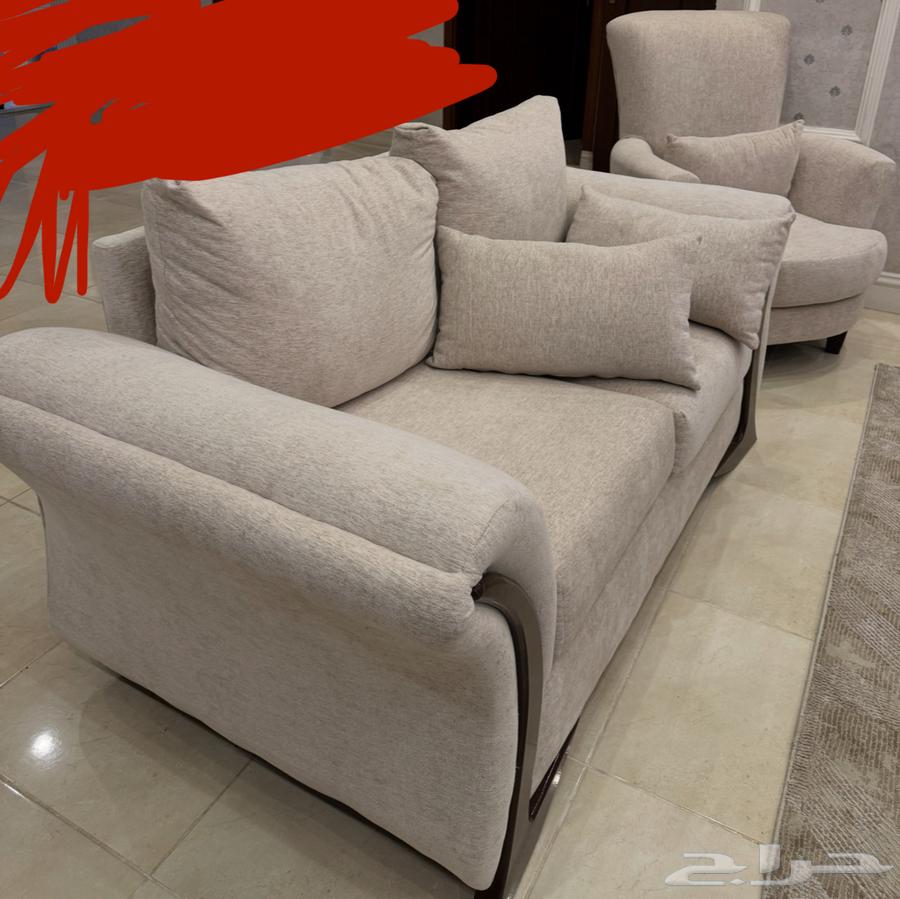 كنب مجلس 4 قطع مع 4 مخدات64462117707523110