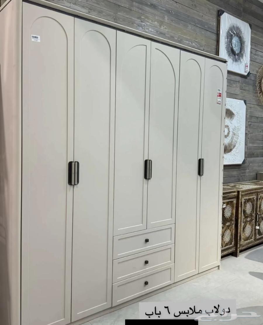 ارفف ادراج 6 (شفنيره )   دولاب 6 أبواب64457500932737111