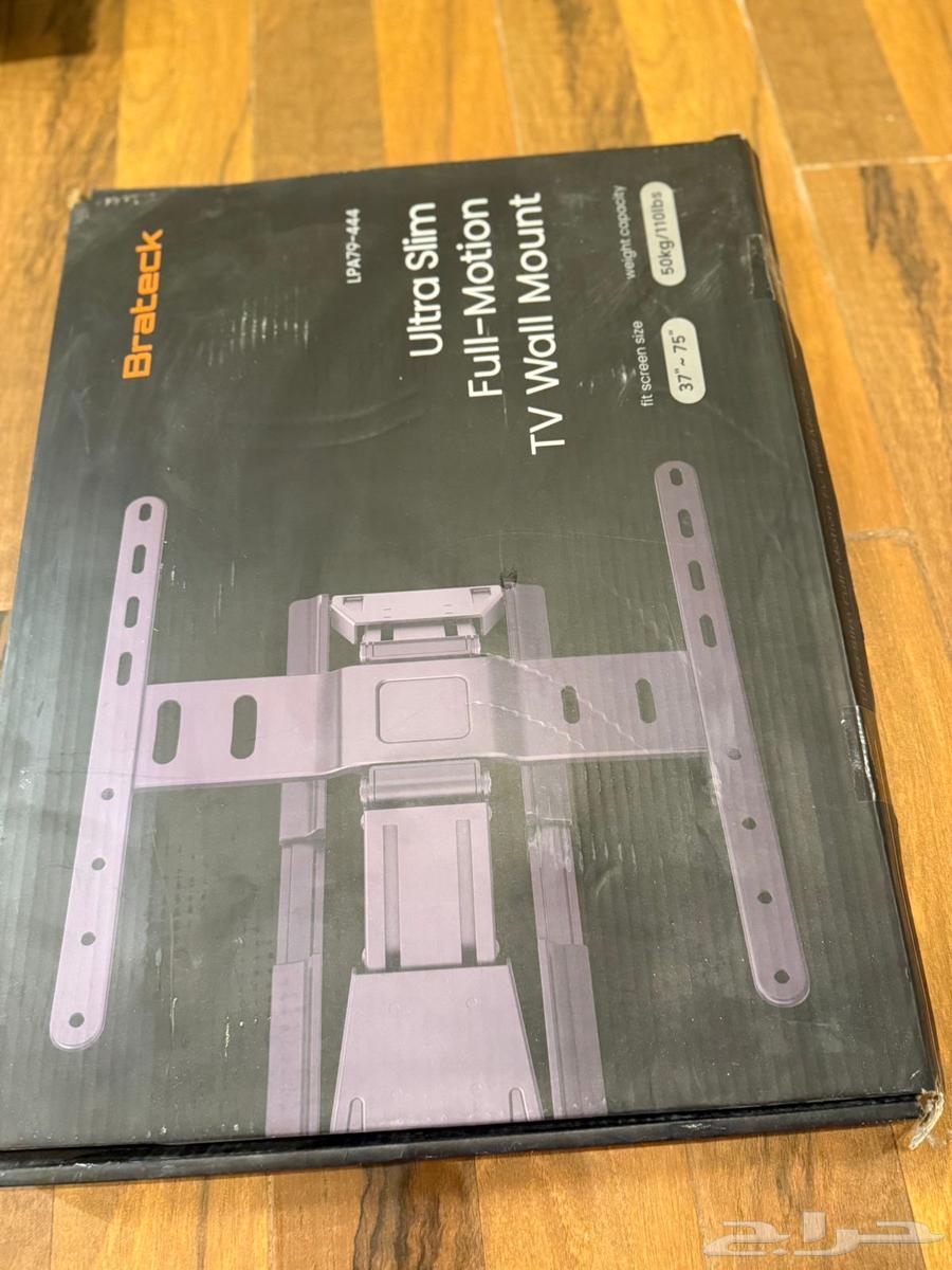 حامل تلفزيون جداري متحرك الى 80 بوصه جديد64461843036161111