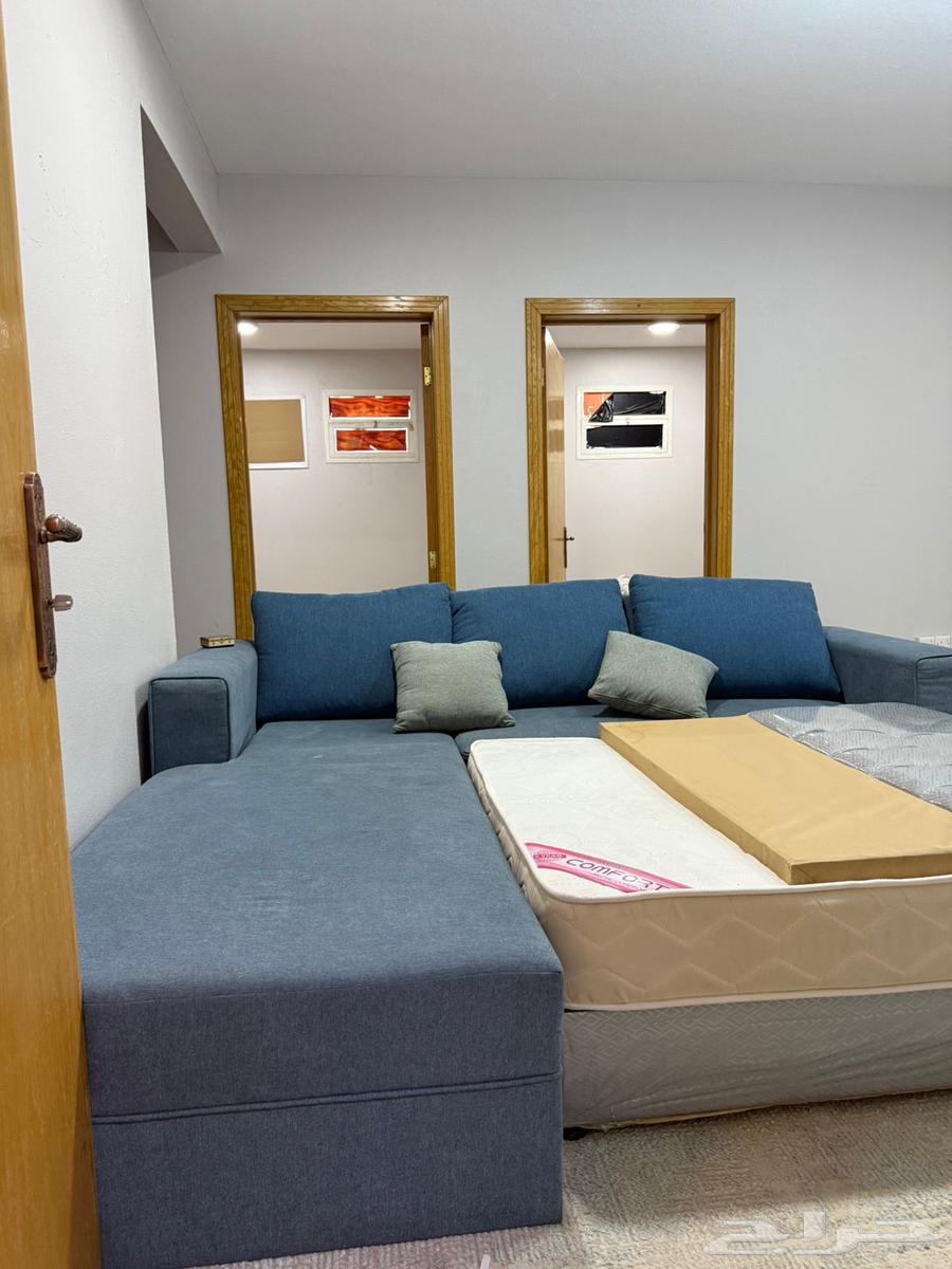 Two-piece sofa and single and a half bed with mattress64458274361730111