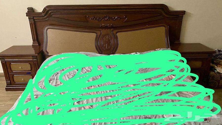 غرفة نوم  وكنب للبيع بسعر رخيص ومستعجل64462130855042114