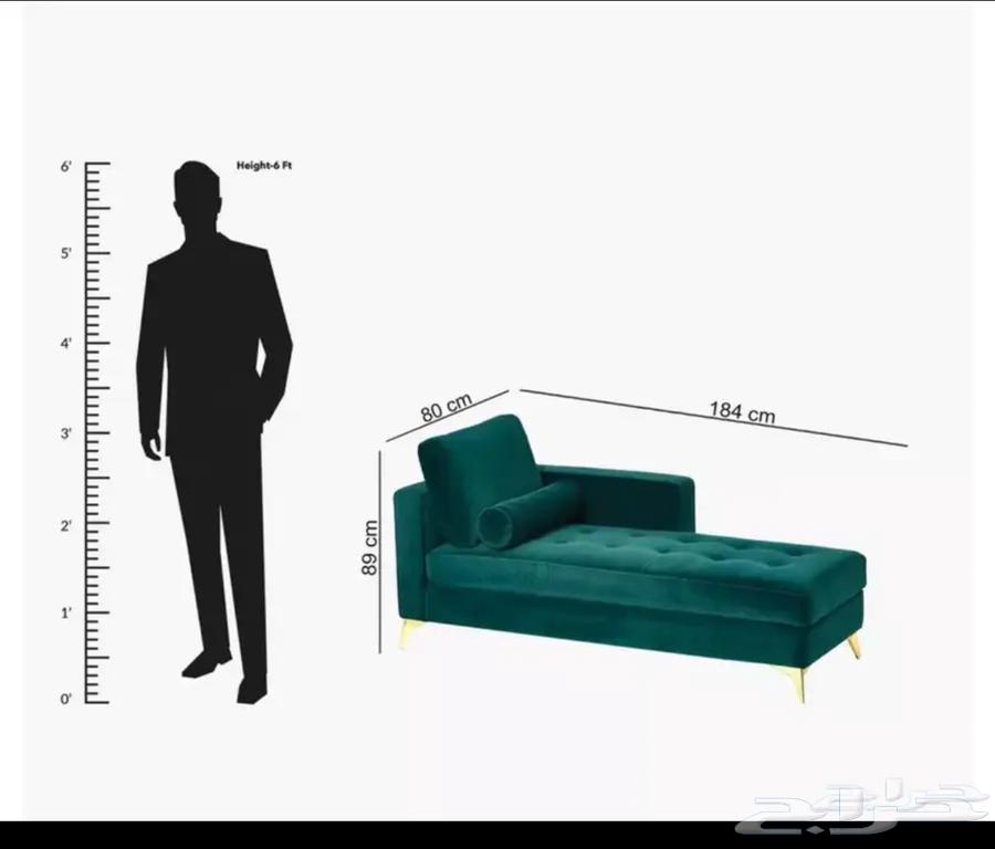 كنبة لغرفة النومه جديده64463020025219112